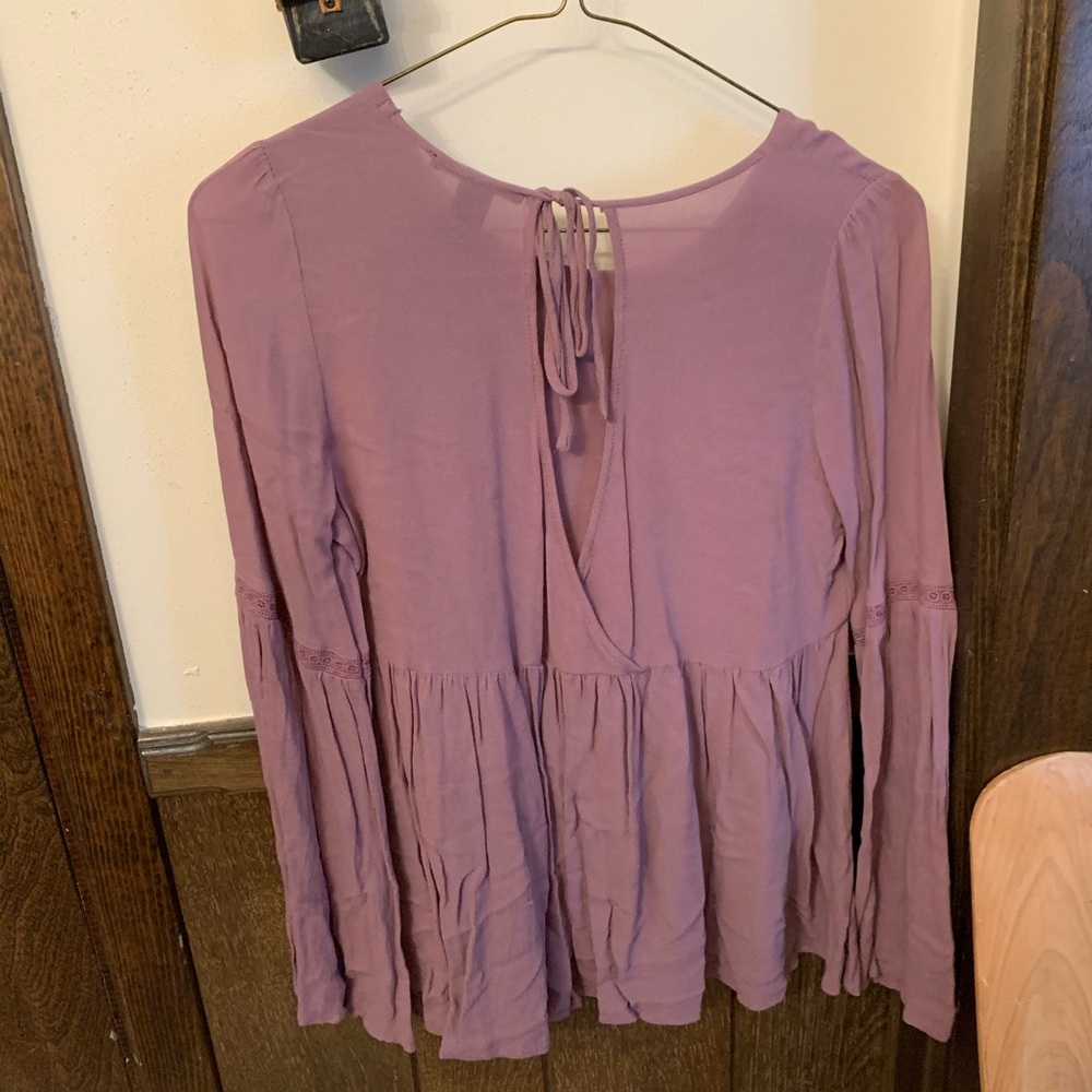 Purple blouse